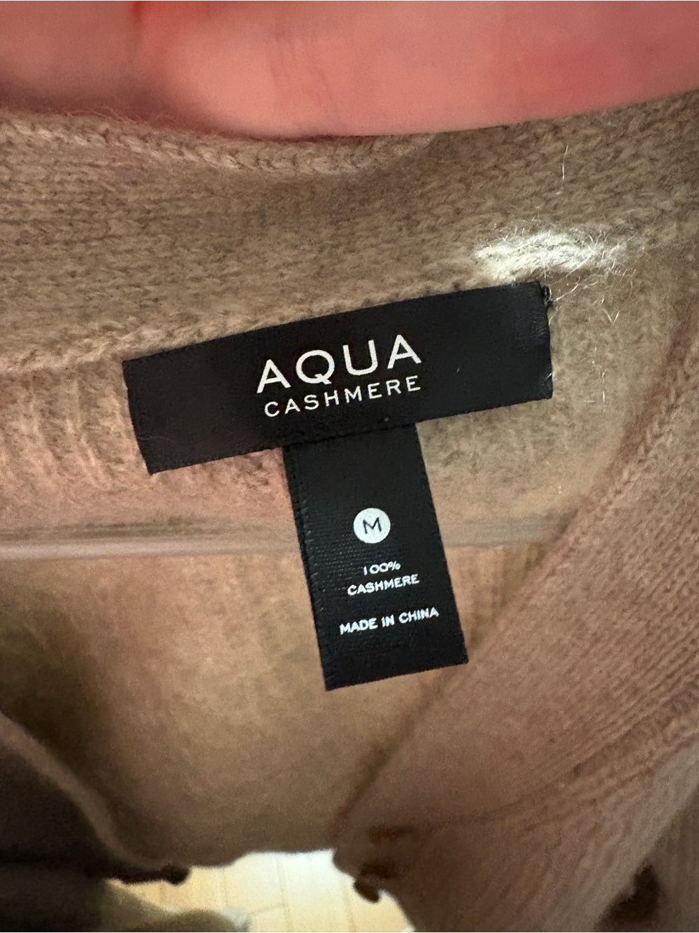 Aqua Beige Ribbed Button-Front Cardigan - Picture 3 of 3